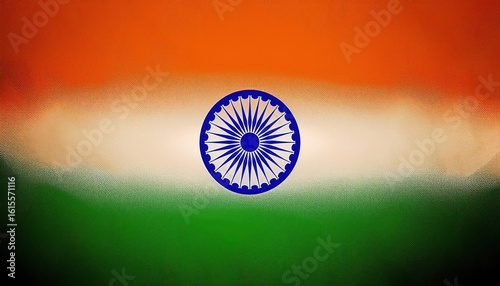 Independence Day in India on August 15 - Indian Flag Background Celebration
