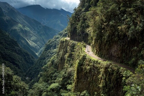 renowned perilous road in Bolivia s jungle