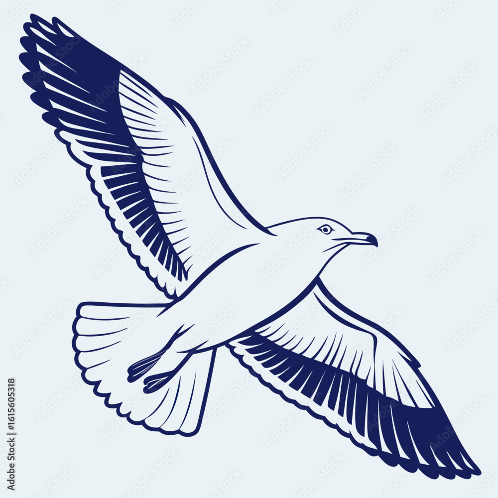 Naklejka premium white dove flying