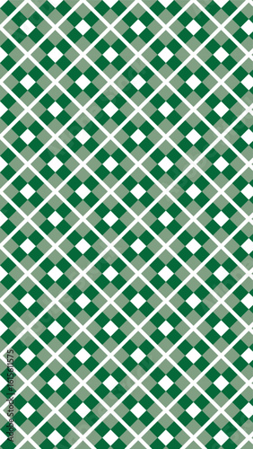 Vector illustration set of seamless tartan patterns. Stock vector