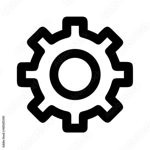 settings gear configuration icon design