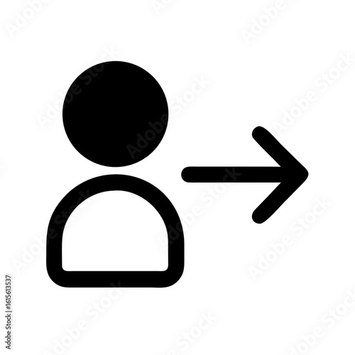 sign out user logout icon design