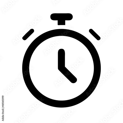 stopwatch time tracker icon design