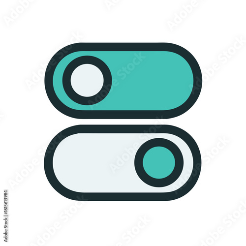 switch toggle control icon design
