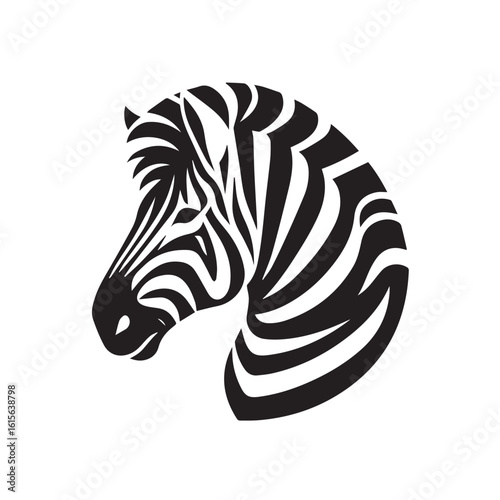 Wallpaper Mural zebra logo vector Torontodigital.ca