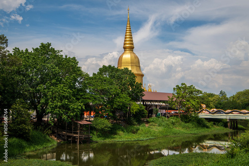 Wat Pa Wang Nam Yen at Muang District, Mahasarakham Province Thailand.
