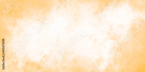 A vintage, stained parchment surface with an abstract yellow grunge paint design, perfect as an aged, dirty paper texture backdrop. concrete wall for interiors or outdoor exposed surface. pattern, art