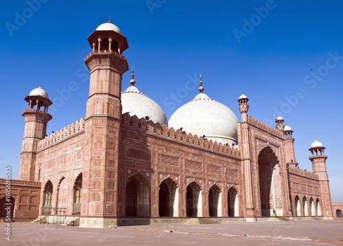 The Badshahi Mosque is a Mughal-era imperial mosque located in Lahore, Punjab, Pakistan
