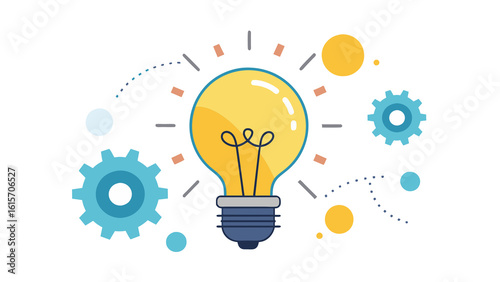 Innovative light bulb design concepts for creative business solutions