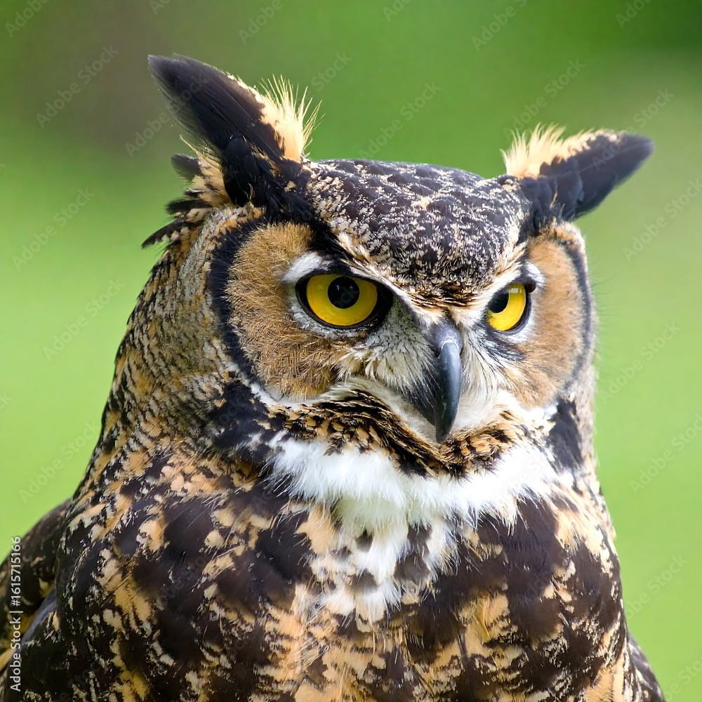custom made wallpaper toronto digitalClose-up of an owl's head.  Sharp focus