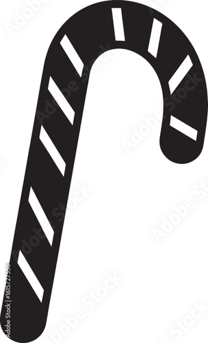  Minimal Sweet Candy Cane Vector Illustration