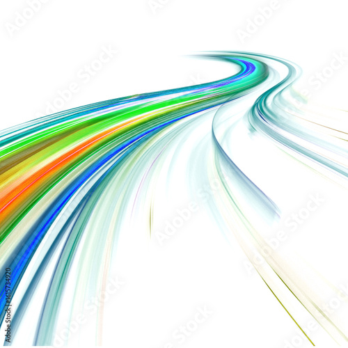 abstract rainbow background light