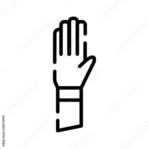 Hand up icon