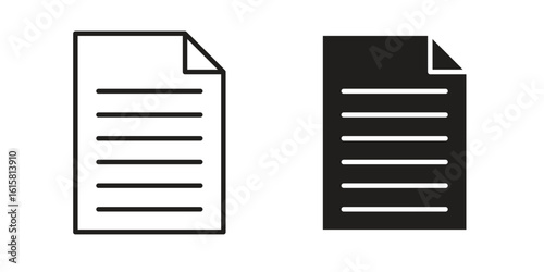 File icon graphic doodle, sketch, outline drawing Vector illustration