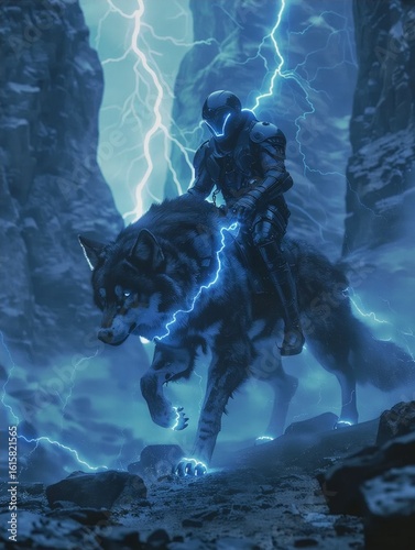 The fusion of futuristic technology and deities
