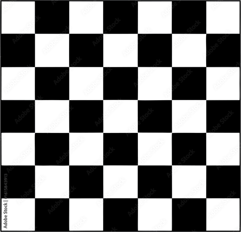 Fototapeta premium chessboard silhouette vector