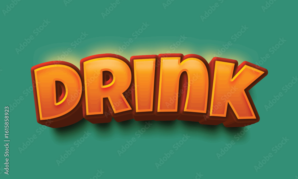 3d text effect design