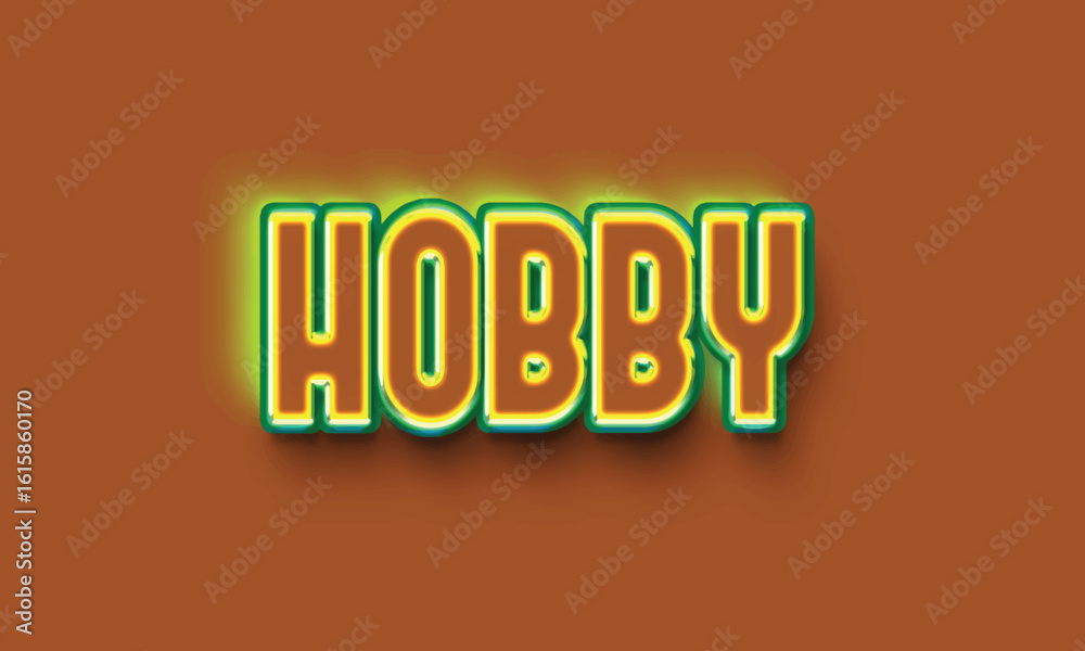 3d text effect design