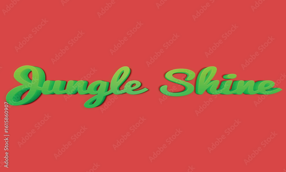 3d text effect design