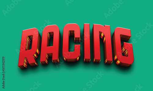 3d text effect design