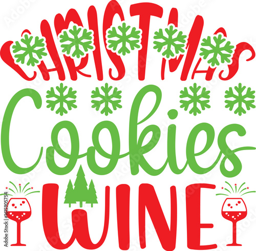 Christmas Cookies Wine