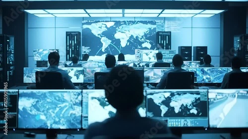 Global Monitoring Inside a High-Tech Control Center