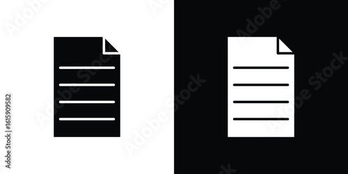 Receipt icon. Vector Template. Concept Icon flat design.