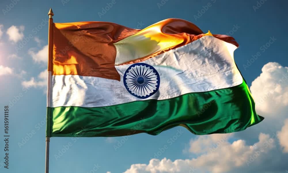 Celebrating Independence with the National Flag