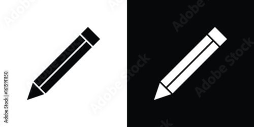 Pencil icon. Vector Template. Concept Icon flat design.