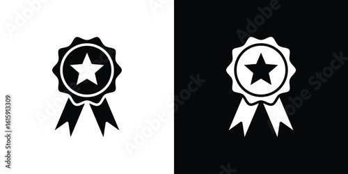 Medal icon. Vector Template. Concept Icon flat design.