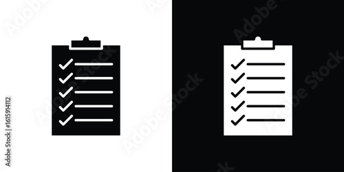 List icon. Vector Template. Concept Icon flat design.