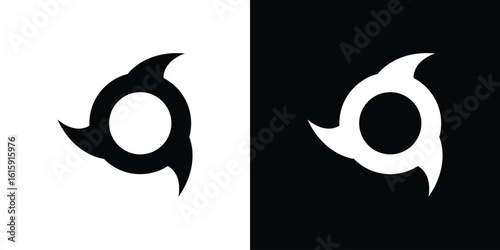 Hurricane icon. Vector Template. Concept Icon flat design.