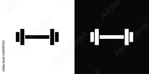 Gym icon. Vector Template. Concept Icon flat design.