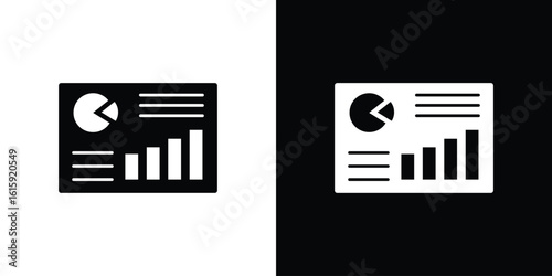 Dashboard icon. Vector Template. Concept Icon flat design.