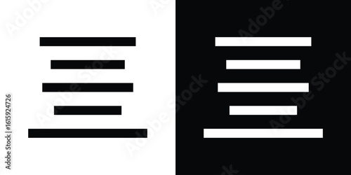 Align center icon. Vector Template. Concept Icon flat design.