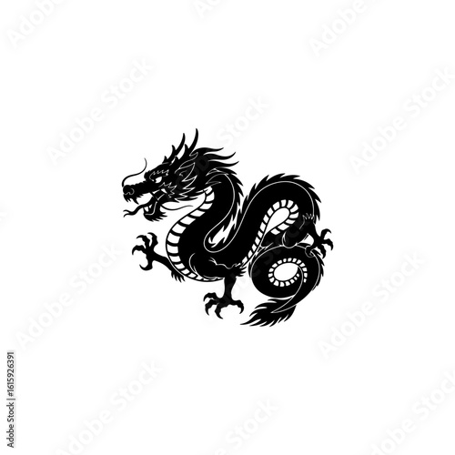 black dragon tattoo