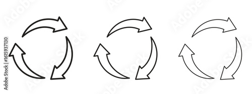 Reuse icon symbol for Info Graphic, Design Elements and Websites