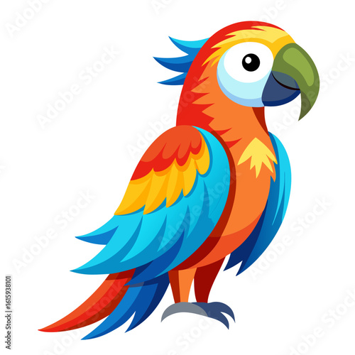 parrot on a branch