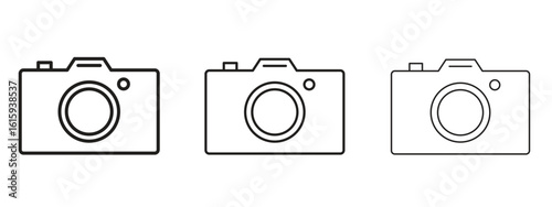 Photo Camera icon symbol for Info Graphic, Design Elements and Websites