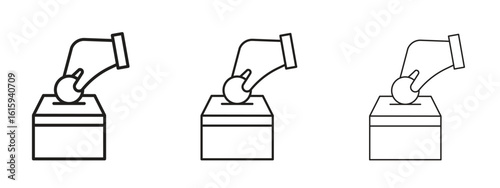 Money donation icon symbol for Info Graphic, Design Elements and Websites