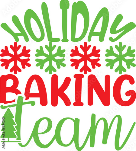 holiday baking team