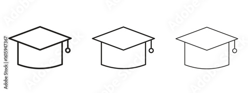 Education icon symbol for Info Graphic, Design Elements and Websites