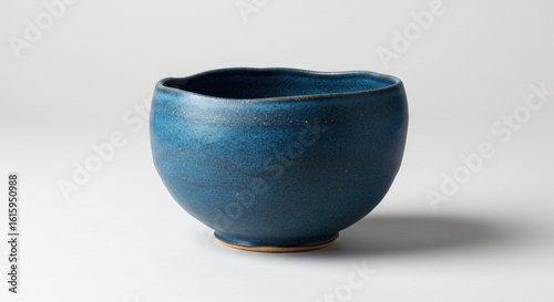 Wallpaper Mural Handcrafted Blue Ceramic Bowl. Torontodigital.ca