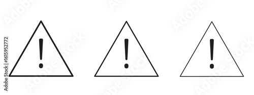 Alert icon symbol for Info Graphic, Design Elements and Websites