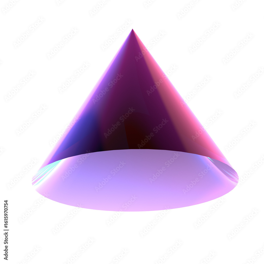 Fototapeta premium 3d rendering iridescent y2k 