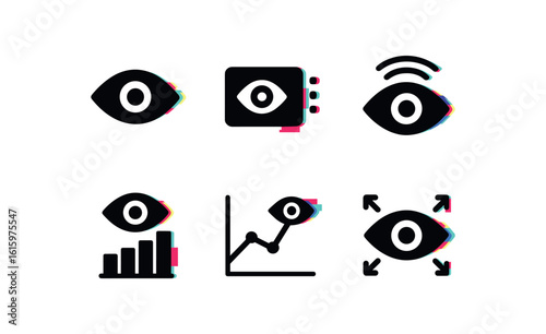 isolated backgond gaze behaviour model gaze attention metric gaze sampling rate indicator gaze depth sensor gaze prominence chart gaze vector plot