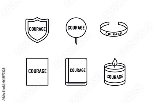straight perfect stroke icon mono icons style isolated coura patch coura lapel pin coura mantra bracelet coura poster print coura notebook journal coura candle tin