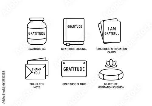 straight perfect stroke icon mono icons style isolated gratitude gratitude jar gratitude journal gratitude affirmation cards gratitude thank note gratitude plaque gratitude meditation