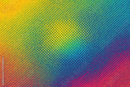 A Vibrant Dance of Color and Pattern