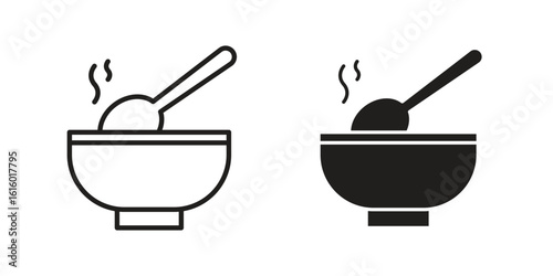 Stew icon for social media, app, and web design. Vector illustration.